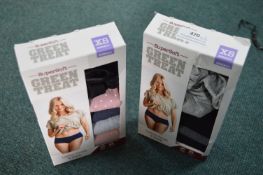 *Green Treat Lady's Briefs 2x 5pk Size: XS