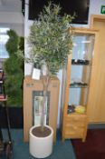 *CGH Artificial Olive Tree in Planter