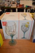 *Bormioli Rocco 4pc Drinking Glass Set
