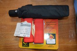 *Two Power Paw Hand Warmers, and a Shedrain Umbrel