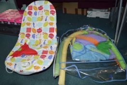 baby Bouncer and an Activity Hoop
