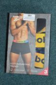 *Reebok Men's Boxer Shorts 3pk Size: S