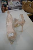 Danic Lady's Sparkly Stiletto Shoes Size: EU 39