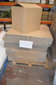 *Pallet of Flatpack Boxes