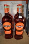 *Four Martini Fierro Display Bottles