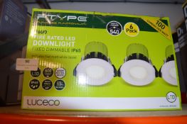 *Two Packs of 6 Fire Rated LED Downlight