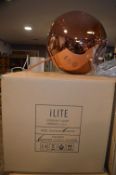 *iLite Copper Effect Pendant Light 36cm