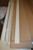 *Three 27mm Venetian Blinds (oyster) 90cm x 130cm drop