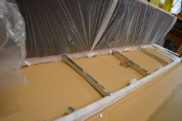 *Four Pink and One Blue Bench Seats (no legs) ~190