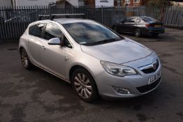 Vauxhall Astra Reg: LL61 ZPV, Mileage 113215