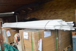 Large Quantity of White Skirting 560cm long