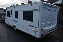 *Elddis Odyssey 544 Caravan Single Wheel Four Berth 2007