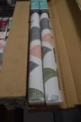 *Two Universal Blackout Blinds (scatter leaf multi