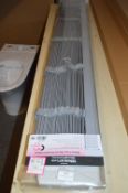 *Faux Wood 50mm Venetian Blinds (light grey) 135cm x 160cm drop
