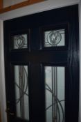 *PVC Front Door 88cm wide x 206cm tall