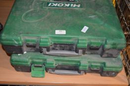 *Two Hitachi Drills - No Batteries