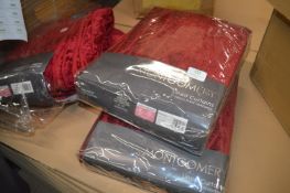 *Three Pairs of Montgomery Pencil Pleat Curtains 4