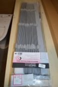 *Faux Wood 50mm Venetian Blinds (light grey) 75cm x 160cm drop
