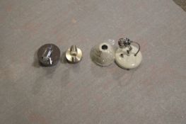 *Three Assorted Ceiling Lights