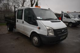 *Ford Transit Tipper 100 T350 Reg: HX13 TXU, 2198cc Manual, 2013, Mileage 167769, Towbar Fitted