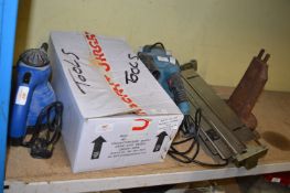 Mixed Lot Including Sander, Quantity of Shoe Stand Parts, etc.