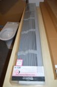 *Faux Wood 50mm Venetian Blinds (light grey) 150cm x 160cm drop