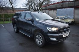 *Ford Ranger Wild Track TDCI Auto, Reg: YJ19 XJH, Mileage: 70267, Automatic, 3198cc, 2019