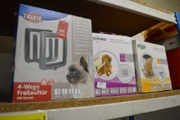 Three Assorted Cat Flaps
