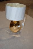 *Gold Effect Table Lamp