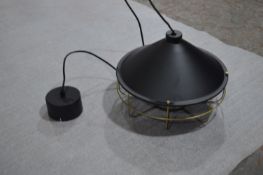 *Black Pendant Light