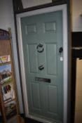 *Green Door 90cm wide x 210cm tall