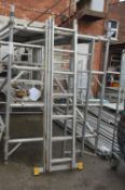 *Three Tier Extending Seven Tread Ladder
