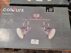 *Chrome Ceiling Light