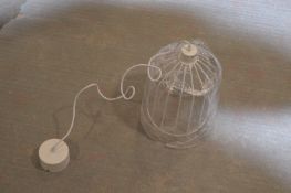 *White Pendant Light