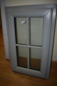 *Grey PVC Window 50cm wide x 80cm tall