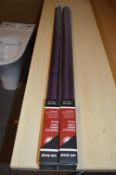 *Two Universal Blackout Blinds (grape) 90cm x 170cm drop