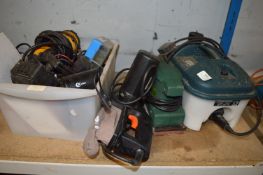 Two Sanders, Part Paint Sprayer, Cameras, Lighting, etc.