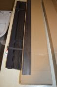 *Two 35mm Venetian Blinds (chocolate) 75cm x 130cm drop
