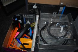 *Assorted Office Stationery Office Trays, Stapler, Calculator, etc.