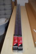 *Six Universal Pattern Blackout Blinds (grape) 150cm x 170cm drop