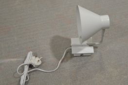 *Two White Wall Lamps