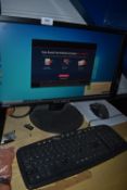 *Zoostorm Desktop PC, ViewSonic Monitor, Keyboard, and Mouse
