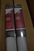 *Two Universal Blackout Blinds (knitted texture ne