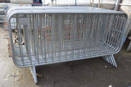 *Set of Five Heavy Duty Metal Barriers