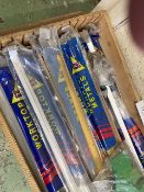 *Two boxes containing work top trims assorted colours and lengths