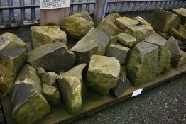 *Pallet of Sandstone Rocks