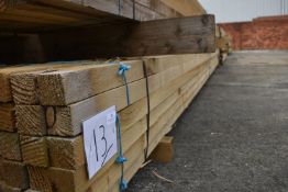*~60 4.8m Lengths of 47x47mm Sawn Green Treated Timber