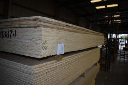 *Seventeen 2440x1220x8mm Softwood Class 3 Exterior Plywood