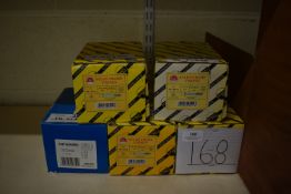 *Four Boxes of 100 80x8mm and One Box of 100 60x80mm Nylon Frame Fixings