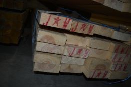 *25 5.1m Lengths of 34x95mm PSE Red Wood